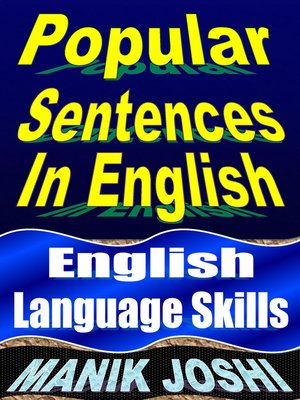 cover image of Popular Sentences in English